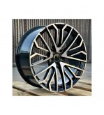 Jante DY1647 KM 17x7.5 5x112 ET40 negru polish diamond cut compatibile Volkswagen Audi Seat Skoda Cupra Cod: DY1647