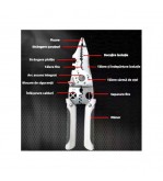Cleste multifunctional profesional pentru electricieni si mecanici