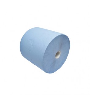 Rola lavete industriale hartie 3 straturi 36x36 cm Celtex Superblue 1000 portii 59573 Cod: AAA643