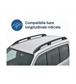 Bare portbagaj transversale auto aluminiu compatibile Mercedes Benz Viano (W447) MPV 2015-> 116-120 cm Cod: KL1