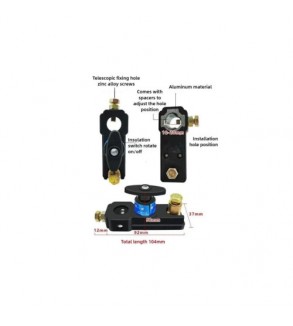 Comutator intrerupator baterie auto 12V 24V montaj pe borna ABS cupru Cod: IN0384