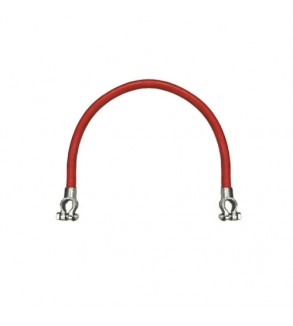 Cablu alimentare baterie borna 45 cm rosu Cod: 463