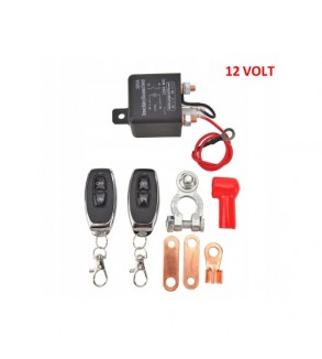 Comutator deconectare baterie auto cu telecomanda 12V 200A antifurt Cod: IN0353
