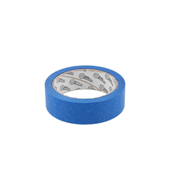 Banda mascare autoadeziva albastra 50 m x 38 mm rezistenta UV Cod: 75124