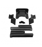 Set protectie praguri interior auto si tunel median compatibil Dacia Sandero III 2021-> Cod: ERP1