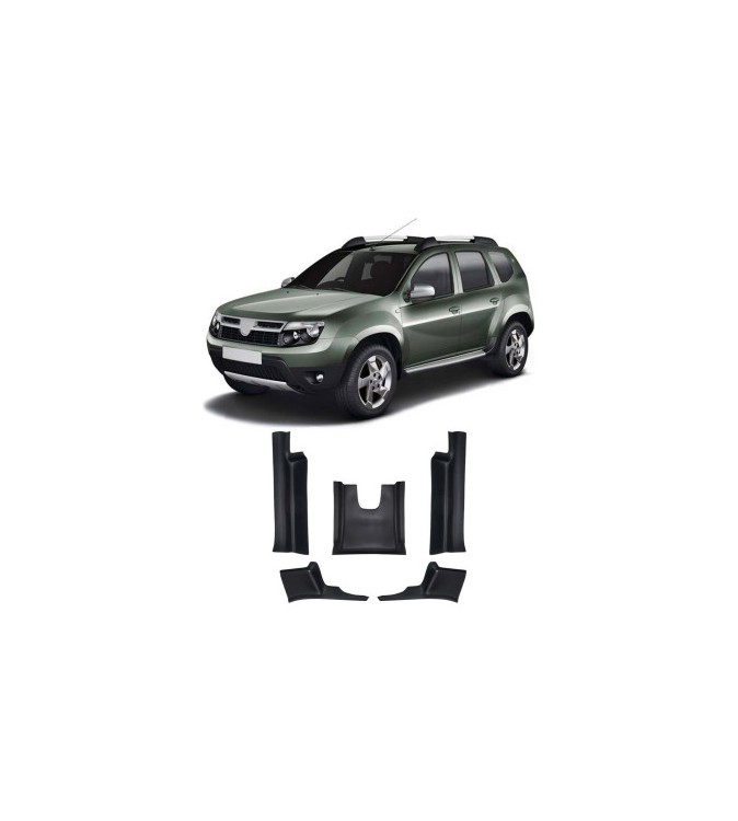 Set protectie praguri interior auto si tunel median compatibil Dacia Duster II 2018-2024 Cod: ERP2