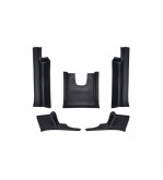 Set protectie praguri interior auto si tunel median compatibil Dacia Duster II 2018-2024 Cod: ERP2