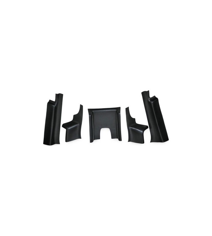 Set protectie praguri interior auto si tunel median compatibil Dacia Duster I 2010-2018 Cod: ERP3