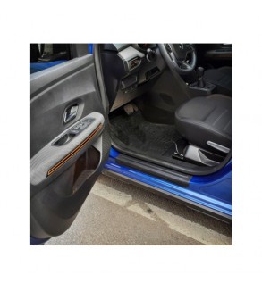 Set protectie praguri interior auto compatibil Dacia Sandero III 2021-> Cod: ERP4