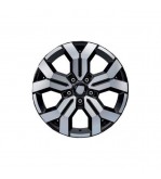 Jante originale Dacia Tergan 17x6.5J 5x114.3 ET32 negru diamond cut compatibile Dacia Duster III Bigster Cod: 403000581R