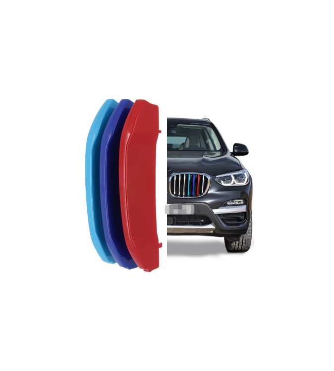 Set ornamente dungi grila fata auto compatibile BMW X1 F48 07-2019-2022  Cod: CT-GS-084 TIP A