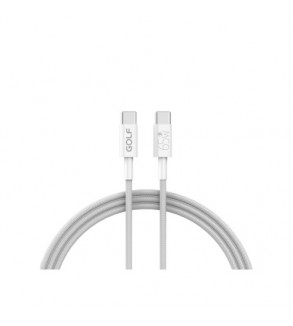 Cablu Type C la Type C 1m 65W incarcare rapida alb Cod: GC-119
