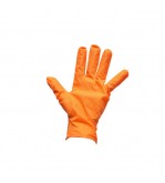 Manusi nitril portocalii nepudrate diamond grip marimea S 100 bucati Cod: BK90033