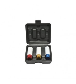 Trusa chei tubulare impact pentru prezoane roti 17mm 19mm 21mm patrat 1-2 inch Cod: BK78696