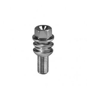 Prezon janta auto M14x1.5 58mm MW R14 con rotund cheie HEX19 Cod: B657