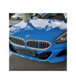 Set ornamente dungi grila fata auto compatibile BMW Z4 G29 2019-> pentru grila cu 13 bare  Cod: CT-GS-094 TIP B