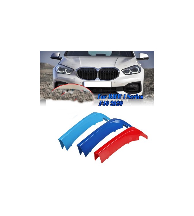 Set ornamente dungi grila fata auto compatibile BMW Seria 1 F40 2020->  Cod: CT-GS-069 TIP B