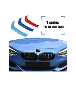 Set ornamente dungi grila fata auto compatibile BMW Seria 1 F20 F21 LCI 2015-2017  Cod: CT-GS-068 TIP A