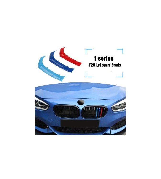 Set ornamente dungi grila fata auto compatibile BMW Seria 1 F20 F21 LCI 2015-2017  Cod: CT-GS-068 TIP A
