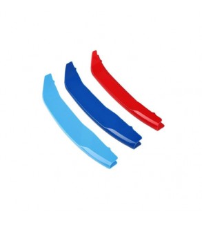 Set ornamente dungi grila fata auto compatibile BMW X5 E53 1999-2006 pentru grila cu 7 bare  Cod: CT-GS-091 TIP B