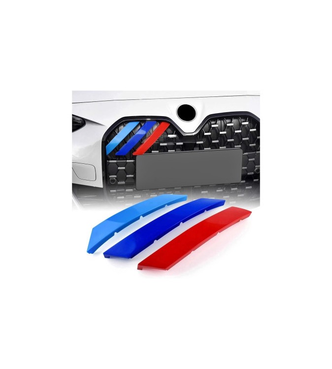 Set ornamente dungi grila fata auto compatibile BMW Seria 4 G22 2021-2024  Cod: CT-GS-055 TIP A