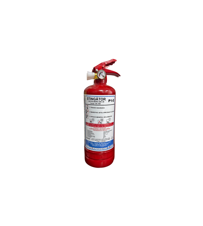 Stingator auto reincarcabil P1 cu manometru 1kg Gefil