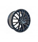 Jante PDW 20x8.5 fata 20x10 spate 5x112 ET25 ET33 negru lucios compatibile BMW Cod: LA5408F12 - LA5408R92