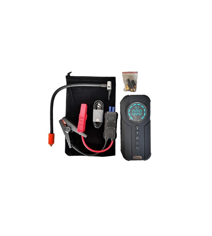 Starter auto portabil cu compresor 6000mAh Carmax