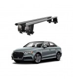 Bare transversale portbagaj auto aluminiu compatibile plafon neted Audi A3 8V 2013-> argintii sau negre  Cod: CB200101 Kit-103