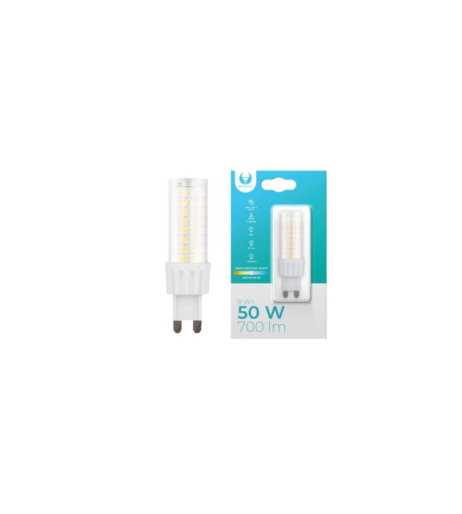 Bec LED G9 8W 230V 4500K alb neutru MIV