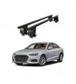 Bare transversale portbagaj auto aluminiu compatibile plafon neted Audi A4 B9 8W 2019-> argintii sau negre Cod: CB200101 Kit-109