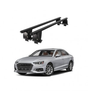 Bare transversale portbagaj auto aluminiu compatibile plafon neted Audi A4 B9 8W 2019-> argintii sau negre Cod: CB200101 Kit-109