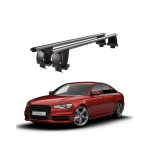 Bare transversale portbagaj auto aluminiu compatibile plafon neted Audi A6 4A C8 2018-> argintii sau negre Cod: CB200101 Kit-104