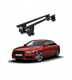Bare transversale portbagaj auto aluminiu compatibile plafon neted Audi A6 4A C8 2018-> argintii sau negre Cod: CB200101 Kit-104