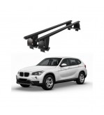Bare transversale portbagaj auto aluminiu compatibile plafon neted BMW X1 E84 2012-2015 argintii sau negre Cod: CB200101 Kit-103