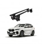 Bare transversale portbagaj auto aluminiu compatibile plafon neted BMW X5 G05 2019-> argintii sau negre Cod: CB200101 Kit-101