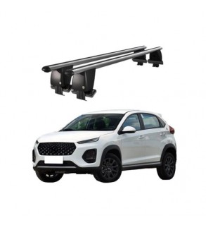 Bare transversale portbagaj auto aluminiu compatibile plafon neted Chery Tiggo 2 2016-> argintii sau negre Cod: CB200101 Kit-101