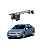 Bare transversale portbagaj auto aluminiu compatibile plafon neted Fiat Marea 1996-2003 argintii sau negre Cod: CB200101 Kit-102