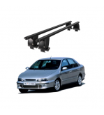 Bare transversale portbagaj auto aluminiu compatibile plafon neted Fiat Marea 1996-2003 argintii sau negre Cod: CB200101 Kit-102