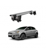 Bare transversale portbagaj auto aluminiu compatibile plafon neted Fiat Bravo 2007-2014 argintii sau negre Cod: CB200101 Kit-103