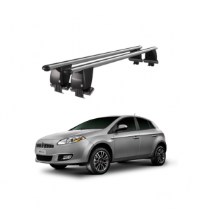 Bare transversale portbagaj auto aluminiu compatibile plafon neted Fiat Bravo 2007-2014 argintii sau negre Cod: CB200101 Kit-103