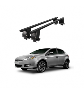 Bare transversale portbagaj auto aluminiu compatibile plafon neted Fiat Bravo 2007-2014 argintii sau negre Cod: CB200101 Kit-103
