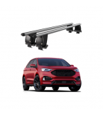 Bare transversale portbagaj auto aluminiu compatibile plafon neted Ford Edge 2016-> argintii sau negre Cod: CB200101 Kit-102