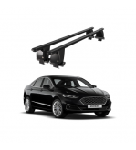 Bare transversale portbagaj auto aluminiu compatibile plafon neted Ford Mondeo 2014-> argintii sau negre Cod: CB200101 Kit-101