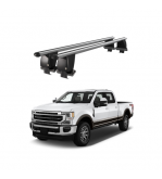 Bare transversale portbagaj auto aluminiu compatibile plafon neted Ford F250 2015-> argintii sau negre Cod: CB200101 Kit-108