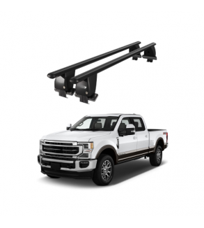 Bare transversale portbagaj auto aluminiu compatibile plafon neted Ford F250 2015-> argintii sau negre Cod: CB200101 Kit-108