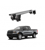 Bare transversale portbagaj auto aluminiu compatibile plafon neted Ford Ranger 2011-> argintii sau negre Cod: CB200101 Kit-108