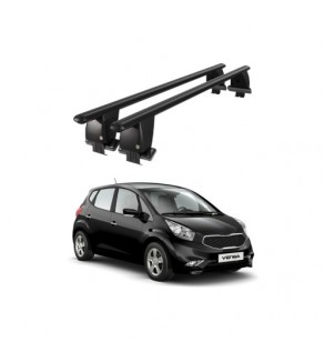 Bare transversale portbagaj auto aluminiu compatibile plafon neted Kia Venga 2014-> argintii sau negre Cod: CB200101 Kit-102