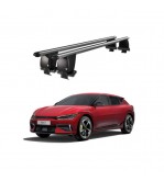 Bare transversale portbagaj auto aluminiu compatibile plafon neted Kia EV6 2021-> argintii sau negre Cod: CB200101 Kit-103
