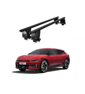 Bare transversale portbagaj auto aluminiu compatibile plafon neted Kia EV6 2021-> argintii sau negre Cod: CB200101 Kit-103